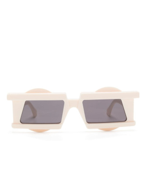 

X20 geometric-frame sunglasses, Kuboraum X20 geometric-frame sunglasses