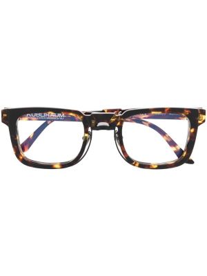 

N4 tortoise-shell square frames, Kuboraum N4 tortoise-shell square frames