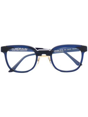 

N14 clear frame glasses, Kuboraum N14 clear frame glasses