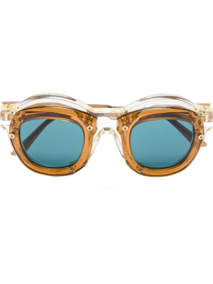 

Round-frame tinted sunglasses, Kuboraum Round-frame tinted sunglasses