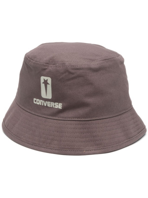 

Logo-print bucket hat, Rick Owens DRKSHDW Logo-print bucket hat