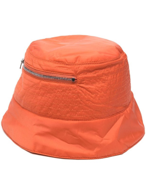 

Zip-pocket bucket hat, Rick Owens DRKSHDW Zip-pocket bucket hat