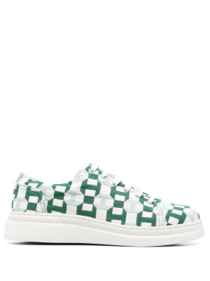 

Monogram-print sneakers, Camper Monogram-print sneakers