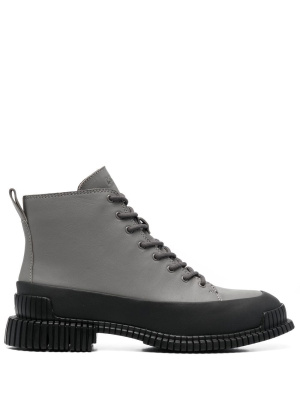 

Logo lace-up ankle boots, Camper Logo lace-up ankle boots