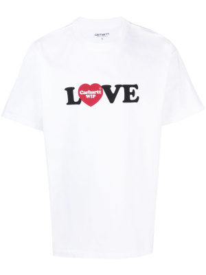 

Logo-print cotton T-shirt, Carhartt WIP Logo-print cotton T-shirt