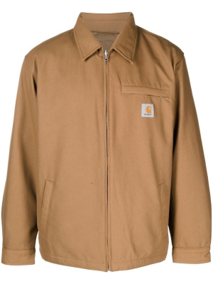 

Logo-patch shirt jacket, Carhartt WIP Logo-patch shirt jacket