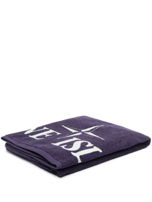 

Logo-print towel, Stone Island Logo-print towel