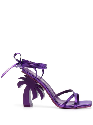 

Palm Beach lace-up sandals, Palm Angels Palm Beach lace-up sandals