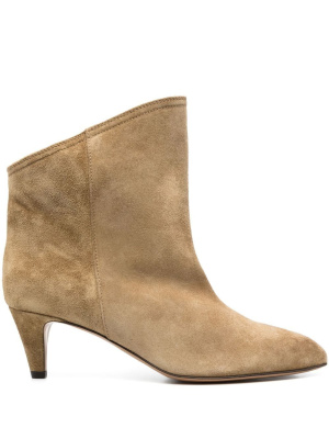 

65mm calf suede boots, ISABEL MARANT 65mm calf suede boots