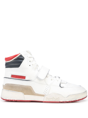 

Alsee leather touch-strap sneakers, ISABEL MARANT Alsee leather touch-strap sneakers