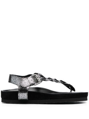 

Metallic-strap leather sandals, ISABEL MARANT Metallic-strap leather sandals