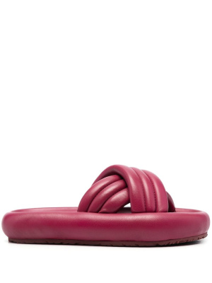 

Cross-strap platform slides, ISABEL MARANT Cross-strap platform slides