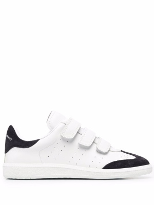 

Two-tone touch-strap sneakers, ISABEL MARANT Two-tone touch-strap sneakers