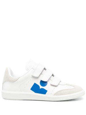 

Beth logo-print touch-strap sneakers, ISABEL MARANT Beth logo-print touch-strap sneakers
