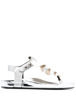 

Ruffle-trim sandals, ISABEL MARANT Ruffle-trim sandals