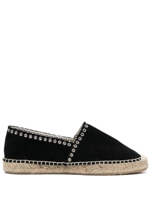 

Eyelet-embellished suede espadrilles, ISABEL MARANT Eyelet-embellished suede espadrilles