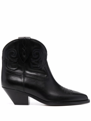 

Pointed-toe leather boots, ISABEL MARANT Pointed-toe leather boots