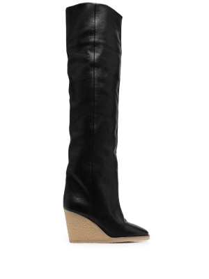 

Tilin 90mm wedge boots, ISABEL MARANT Tilin 90mm wedge boots