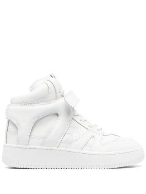 

Panelled hi-top sneakers, ISABEL MARANT Panelled hi-top sneakers