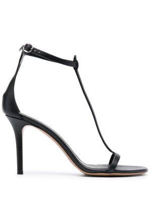 

Strap-detail 90mm leather sandals, ISABEL MARANT Strap-detail 90mm leather sandals