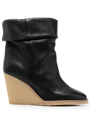

Totam 90mm wedge boots, ISABEL MARANT Totam 90mm wedge boots