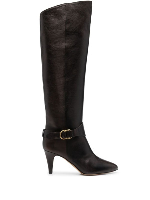 

Likta 80mm heeled leather boots, ISABEL MARANT Likta 80mm heeled leather boots