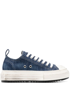 

Platform-sole low-top sneakers, Dsquared2 Platform-sole low-top sneakers