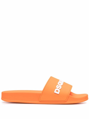 

Appliqué-logo slides, Dsquared2 Appliqué-logo slides