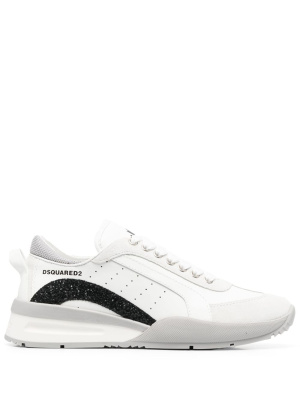 

Low-top glitter-detail sneakers, Dsquared2 Low-top glitter-detail sneakers