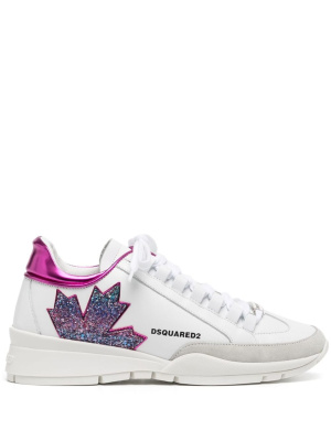 

Logo-print lace-up sneakers, Dsquared2 Logo-print lace-up sneakers