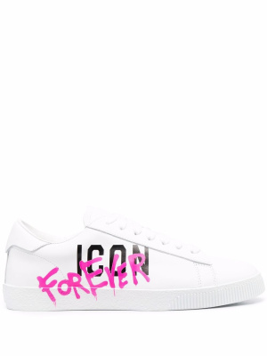 

Logo-print lace-up sneakers, Dsquared2 Logo-print lace-up sneakers