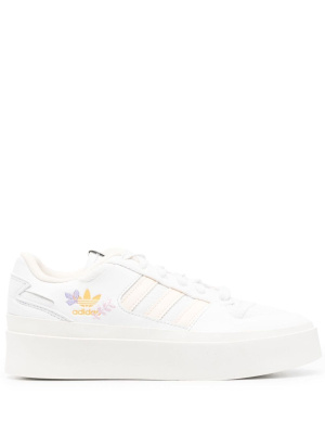 

Floral-embroidered logo sneakers, Adidas Floral-embroidered logo sneakers