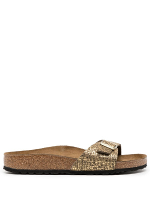 

Madrid snakeskin-effect slides, Birkenstock Madrid snakeskin-effect slides