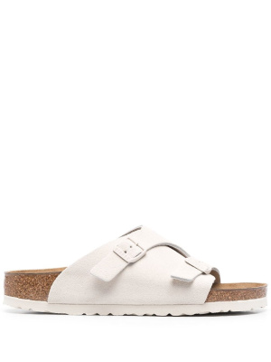 

Zürich suede slip-on sandals, Birkenstock Zürich suede slip-on sandals