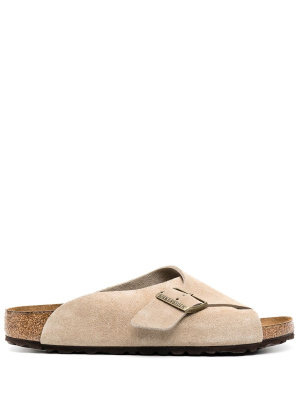 

Buckle-embellished slides, Birkenstock Buckle-embellished slides