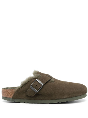 

Boston VL suede slides, Birkenstock Boston VL suede slides