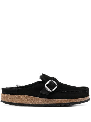 

Buckley Shearling Suede sandals, Birkenstock Buckley Shearling Suede sandals