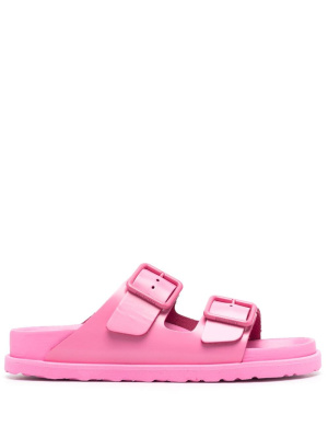 

Logo-embossed open-toe slides, Birkenstock Logo-embossed open-toe slides