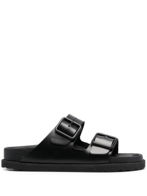 

Logo-embossed open-toe slides, Birkenstock Logo-embossed open-toe slides