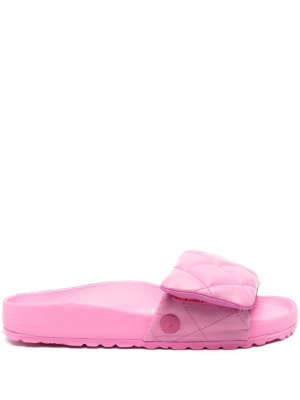 

Sylt padded leather sandals, Birkenstock Sylt padded leather sandals