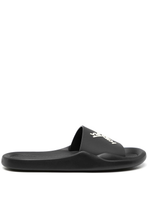 

Cross-logo rubber sliders, Kenzo Cross-logo rubber sliders
