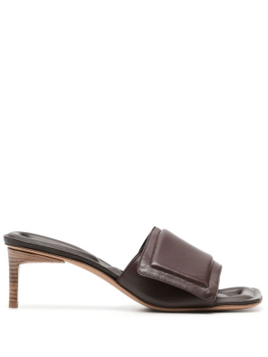 

Single-strap leather sandals, Jacquemus Single-strap leather sandals