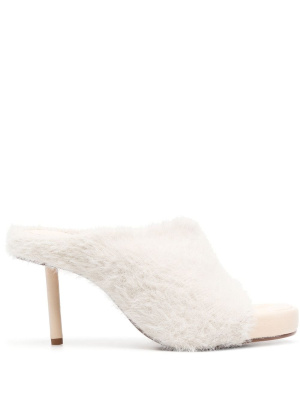 

100mm knitted square-toe mules, Jacquemus 100mm knitted square-toe mules
