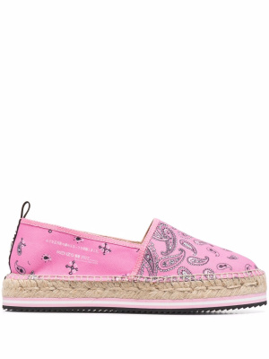 

Bandana platform espadrilles, Kenzo Bandana platform espadrilles