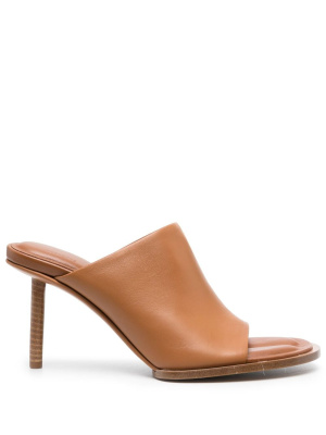 

Les mules rond carré leather mules, Jacquemus Les mules rond carré leather mules