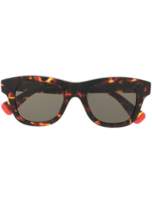 

Tortoiseshell logo-print sunglasses, Kenzo Tortoiseshell logo-print sunglasses