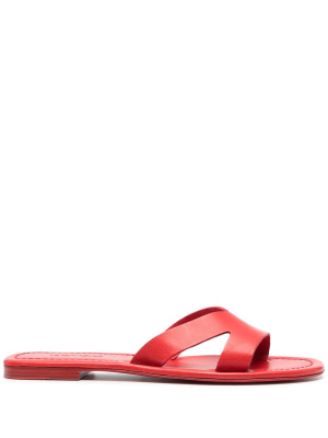 

Strap design flat sandals, Kenzo Strap design flat sandals