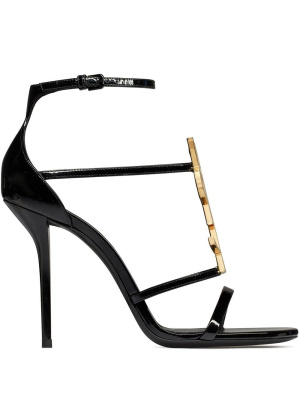 

Cassandra open-toe sandals, Saint Laurent Cassandra open-toe sandals