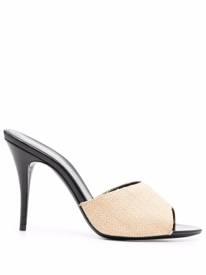 

LA 16 95mm mules, Saint Laurent LA 16 95mm mules