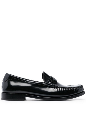 

Le Loafer logo plaque shoes, Saint Laurent Le Loafer logo plaque shoes